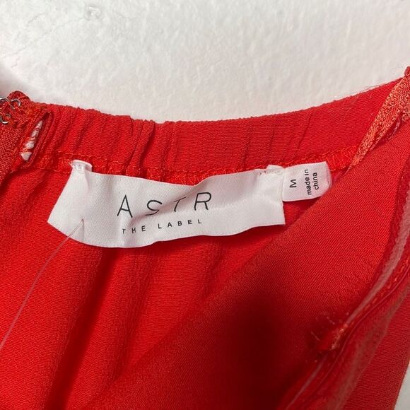 ASTR The Label Rosaria Off the Shoulder Mini Dress Size Medium - Picture 7 of 10